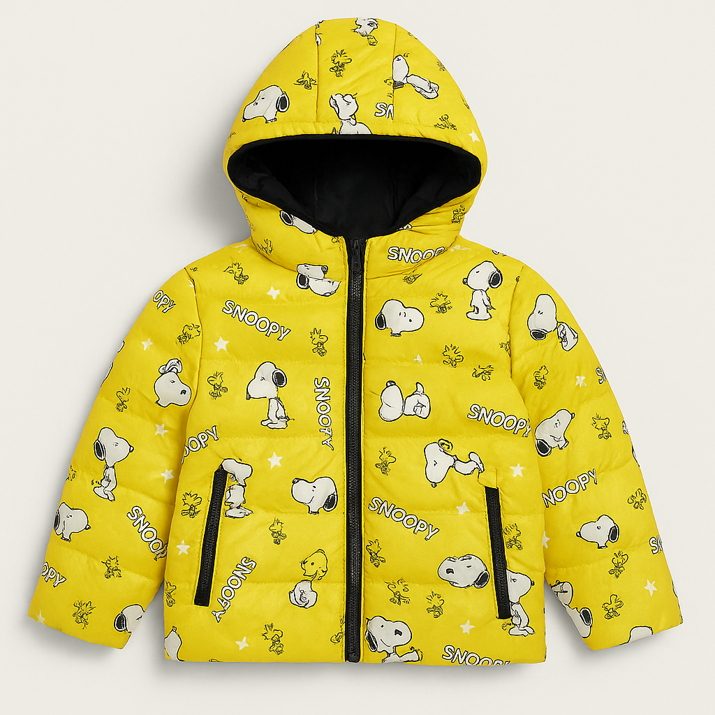 Snoopy puffer jacket