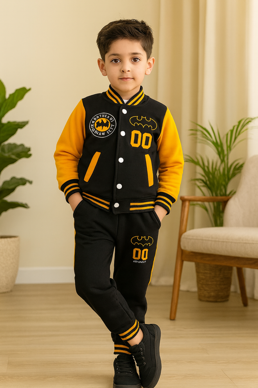ZARA Baseball Jacket Fleece Pair Suit