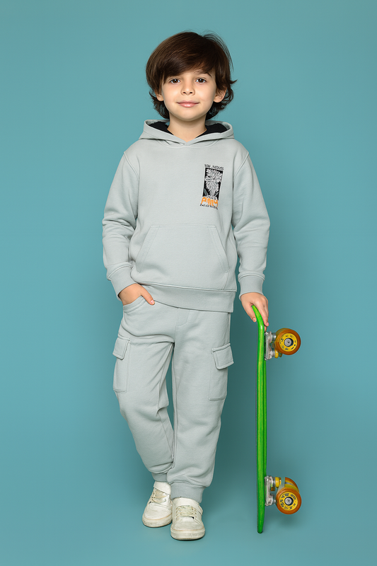 Rollover Kids Hoodie Fleece Pair Suit