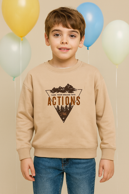 Rollover Fleece Sweatshirt