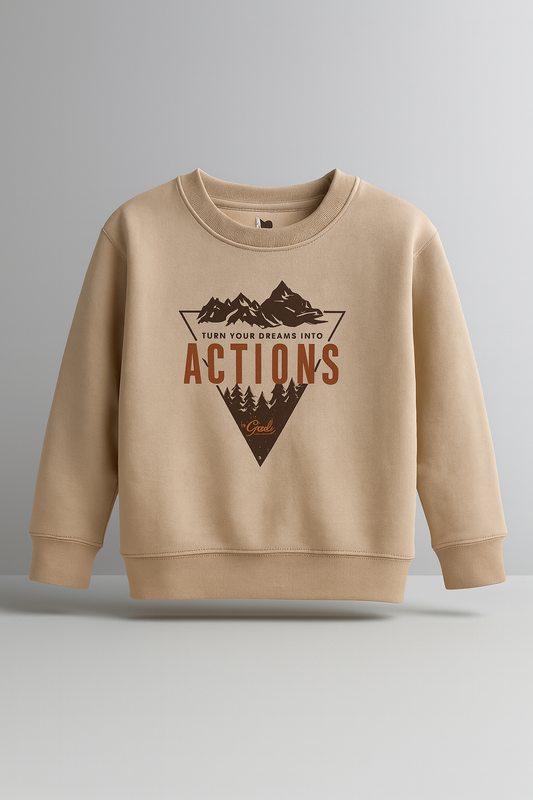 Rollover Fleece Sweatshirt