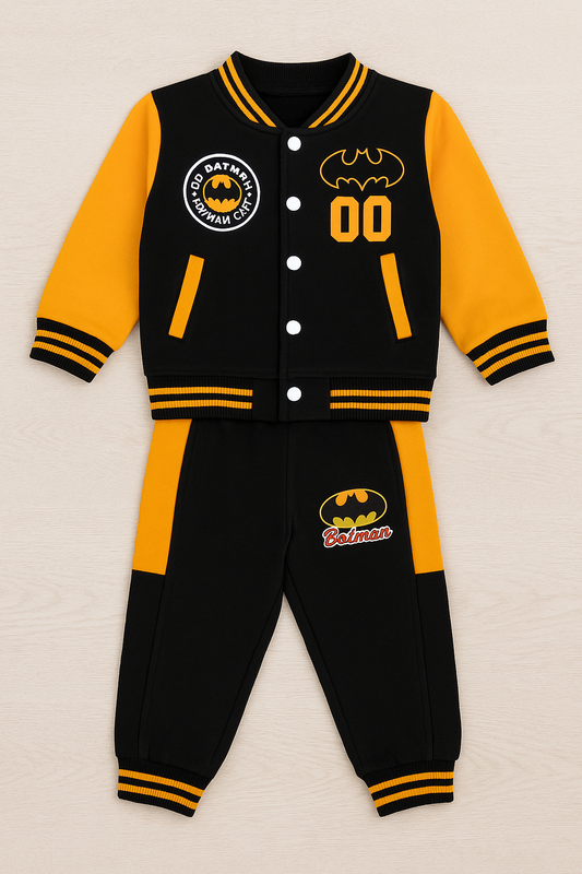 ZARA Baseball Jacket Fleece Pair Suit