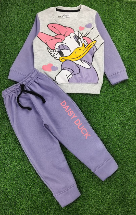 MANGO GIRLS FLEECE SWEATSUIT