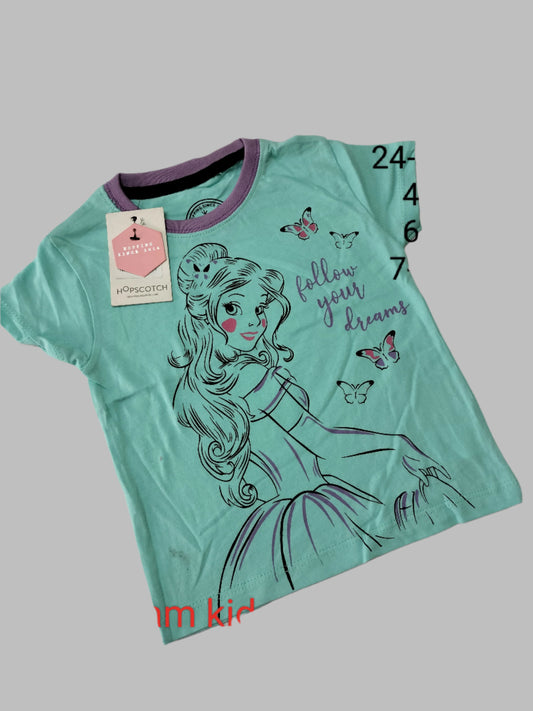 Hopscotch Blue princess T-Shirt