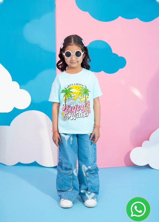 URBAN JONUIR GIRLS FLARE FIT denim